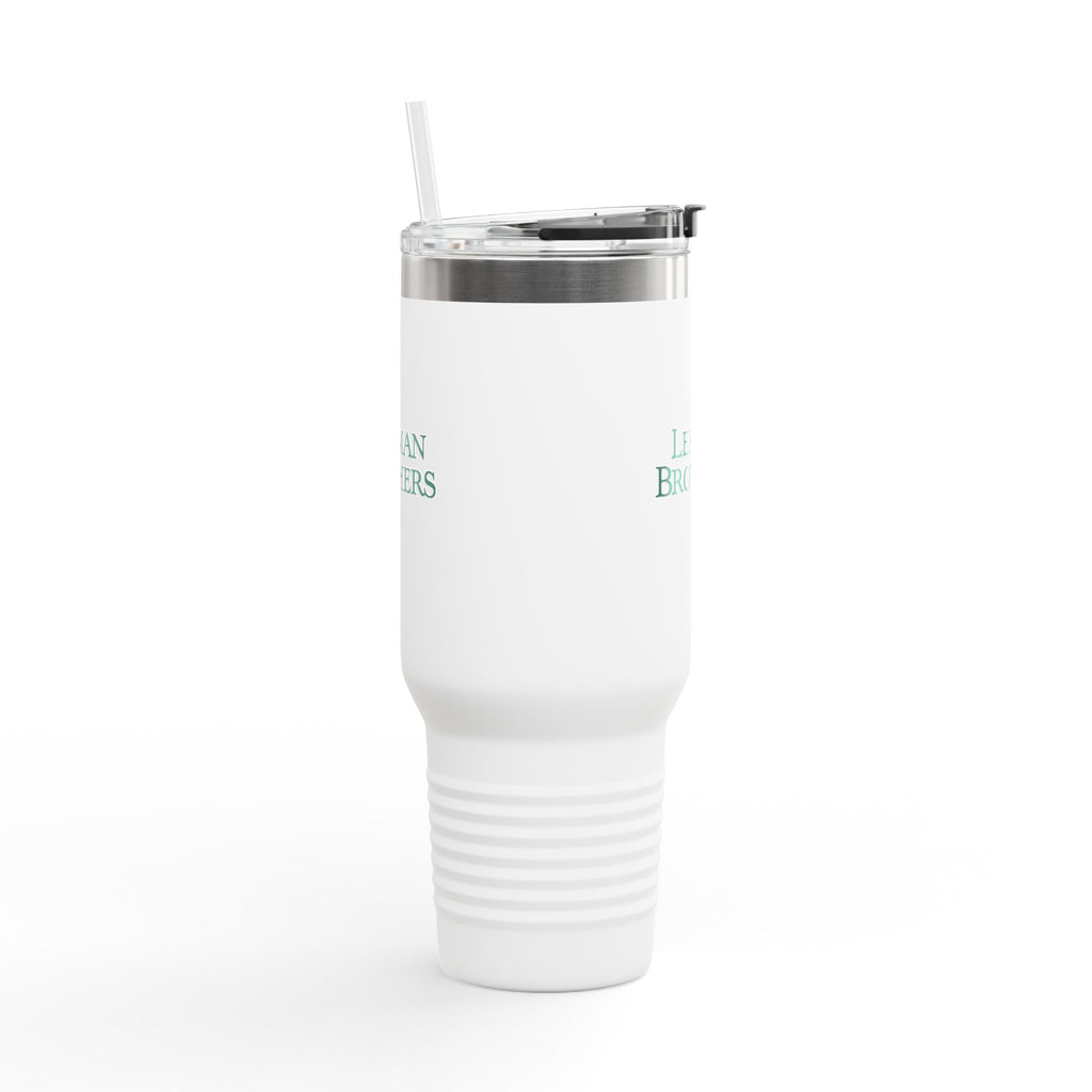 Lehman Brothers 40oz Insulated Travel Mug Stainless Tumbler