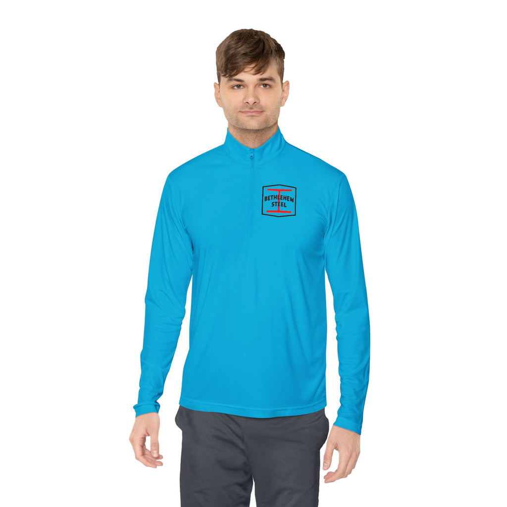 Bethlehem Steel Unisex Quarter Zip Pullover
