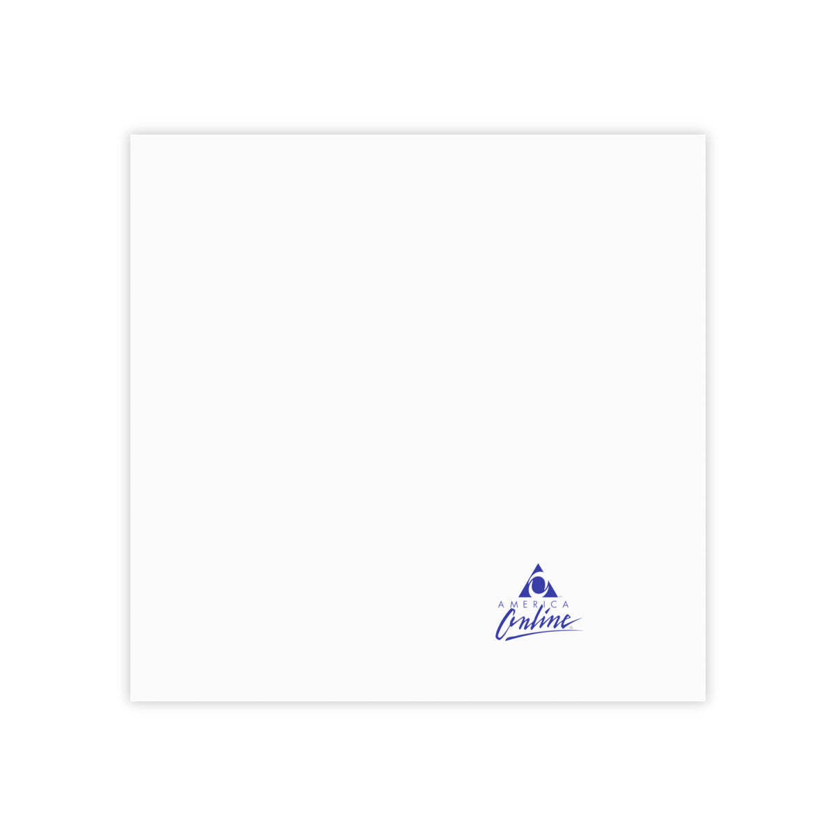 America Online (AOL) Sticky Post-it Note Pad