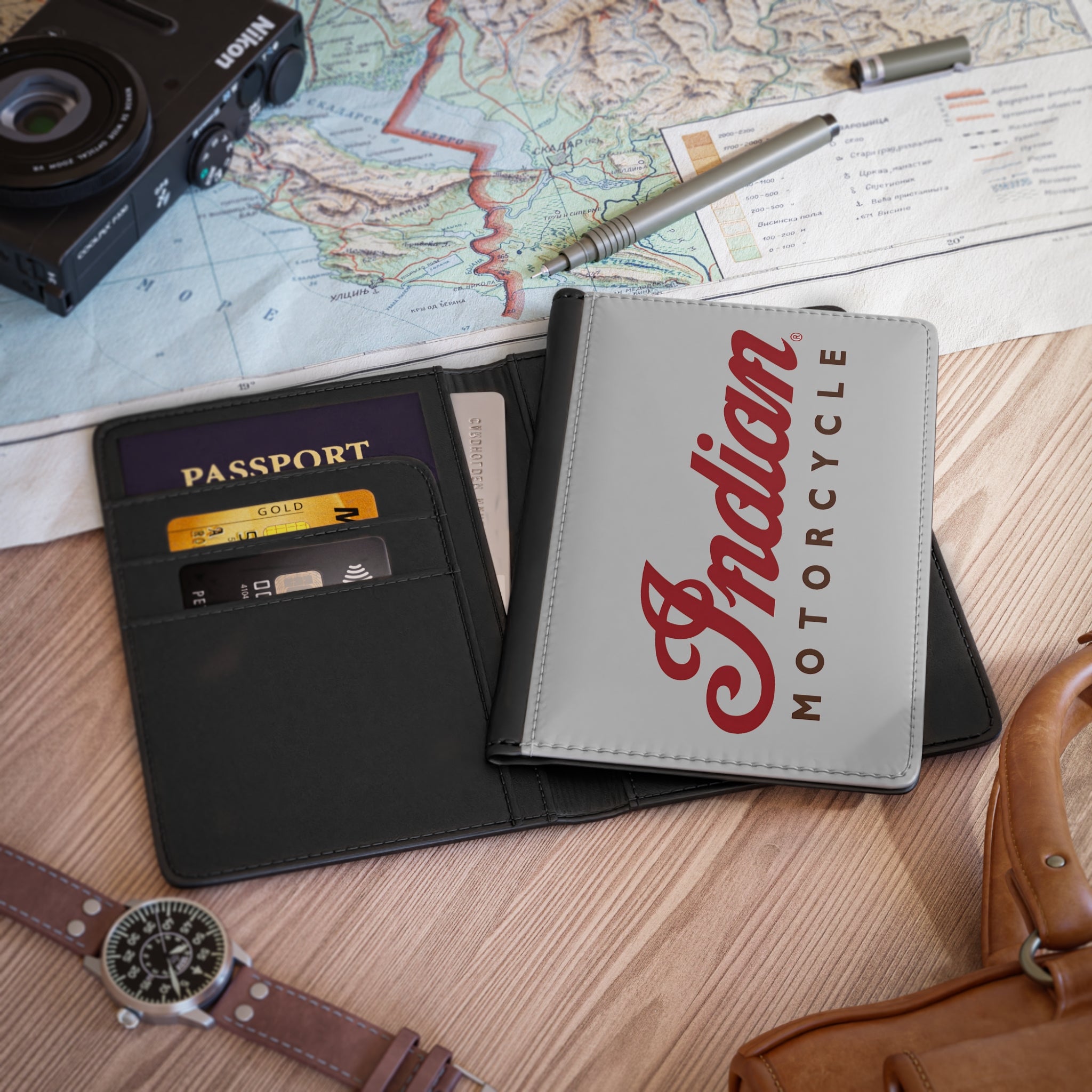 Indian Motorcycle Passport Cover