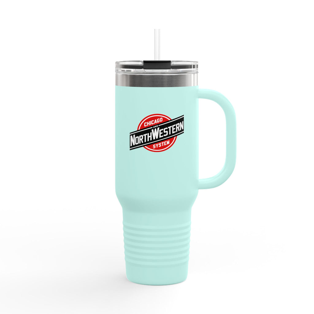 Chicago and North Western Railway 40oz Insulated Travel Mug Stainless Tumbler