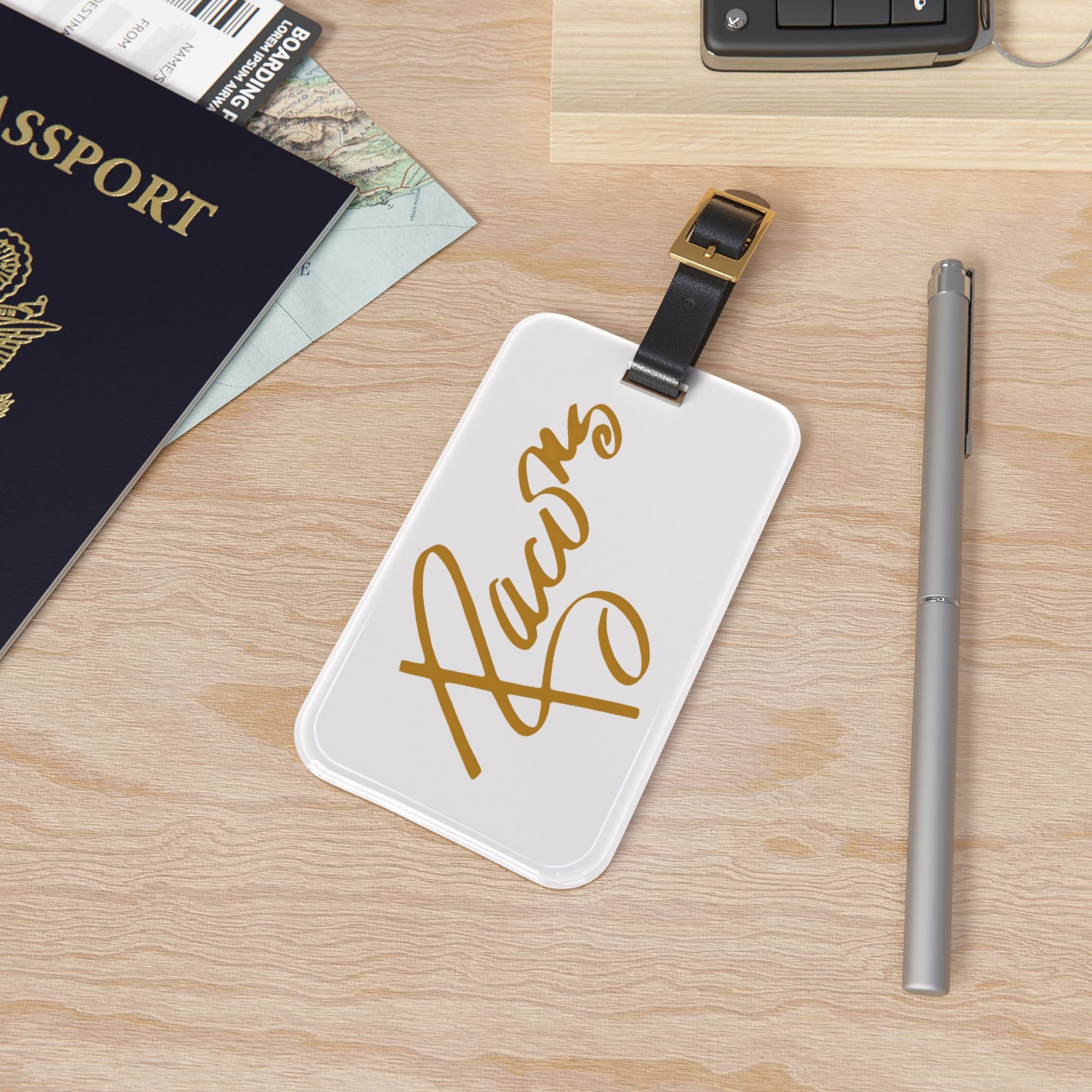 Bacon's Luggage Tag
