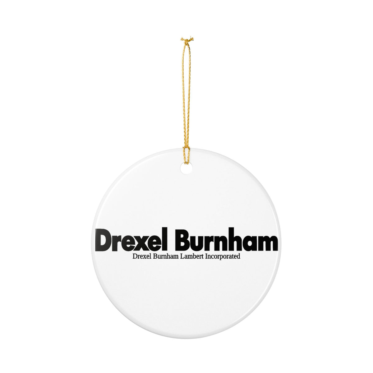 Drexel Burnham Lambert Ceramic Ornament