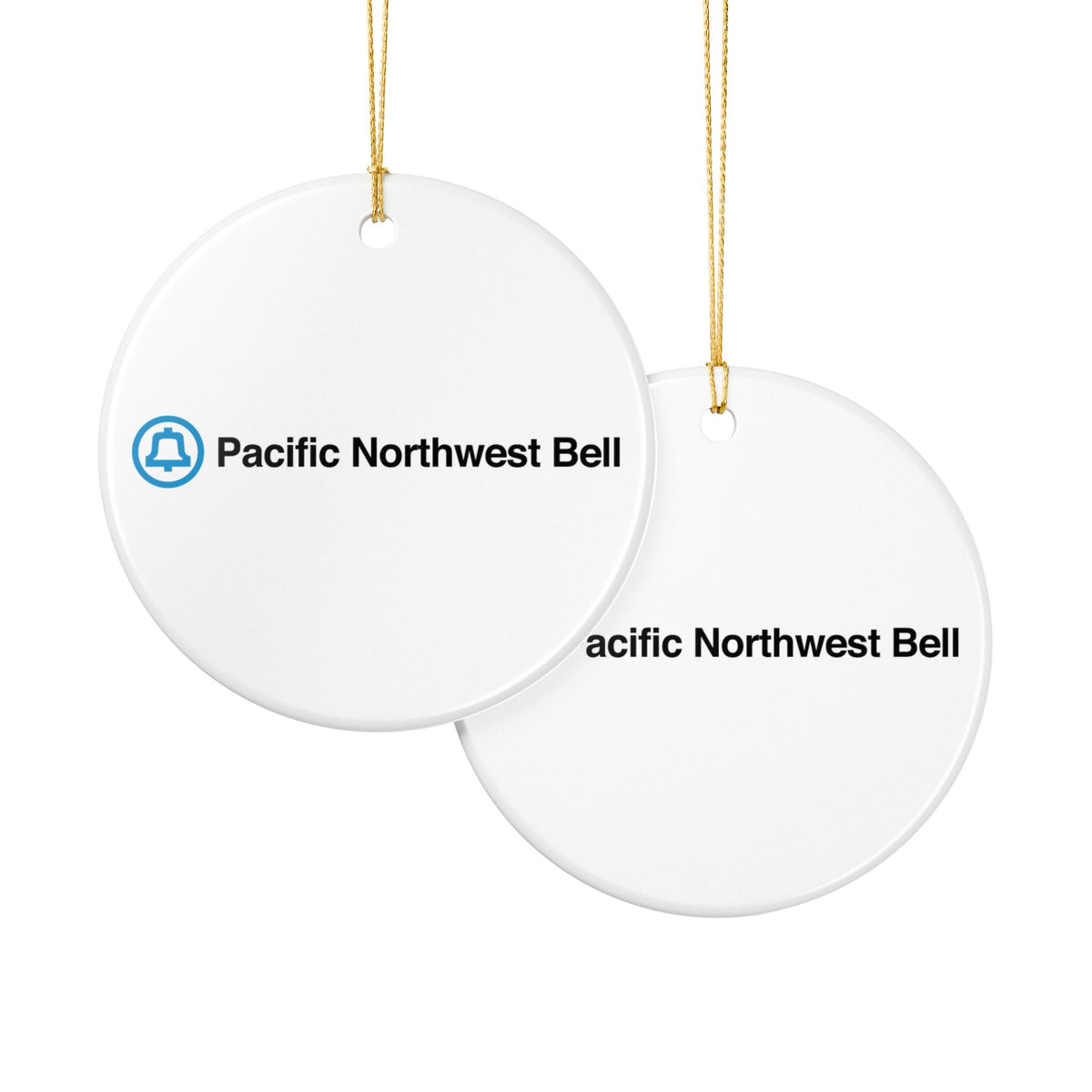 Pacific Northwest Bell Ceramic Ornament
