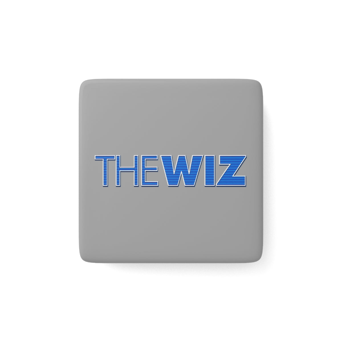 The Wiz Square Porcelain Fridge Magnet