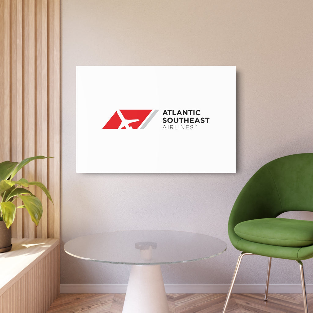 Atlantic Southeast Airlines Metal Sign