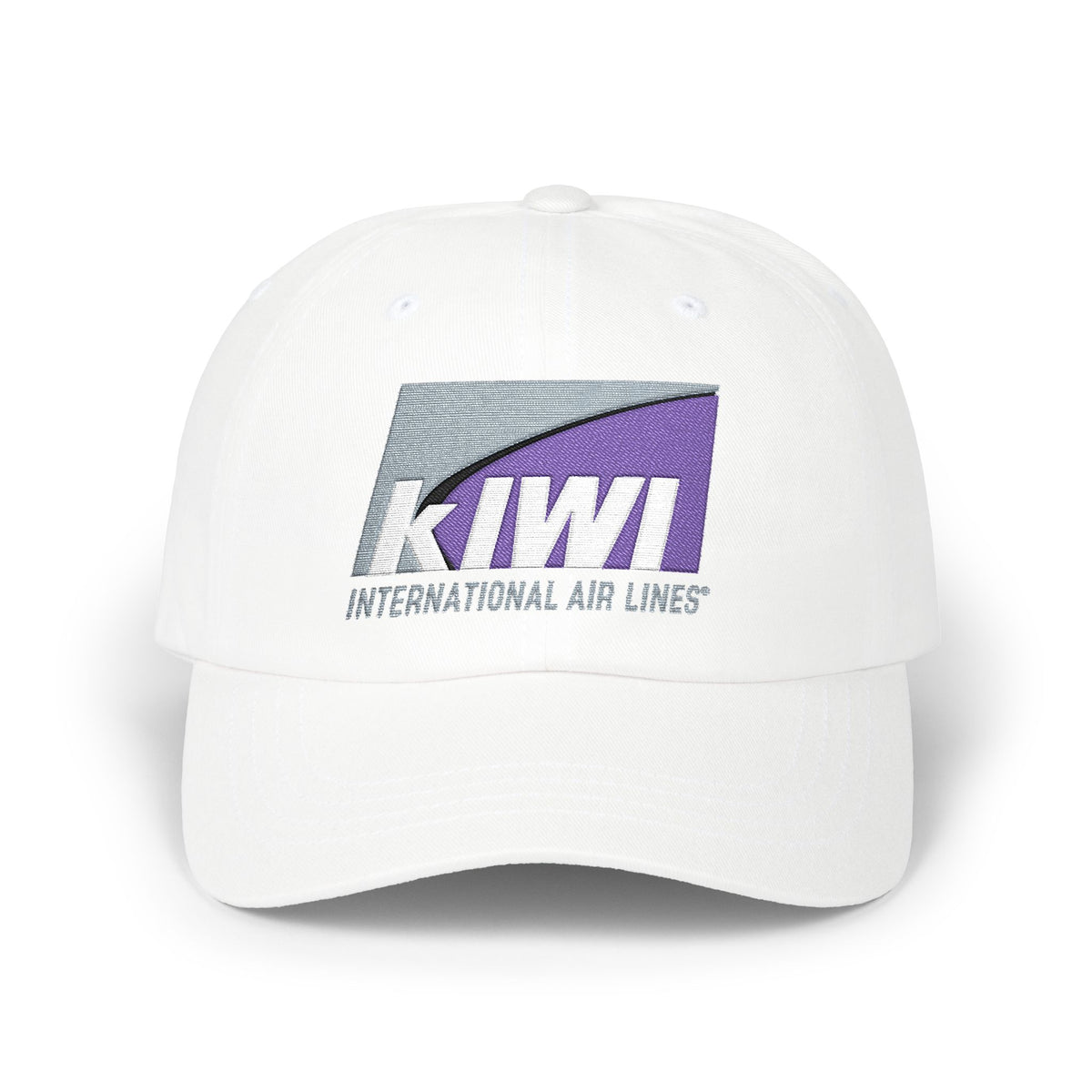 Kiwi International Air Lines Embroidered Dad Cap Hat