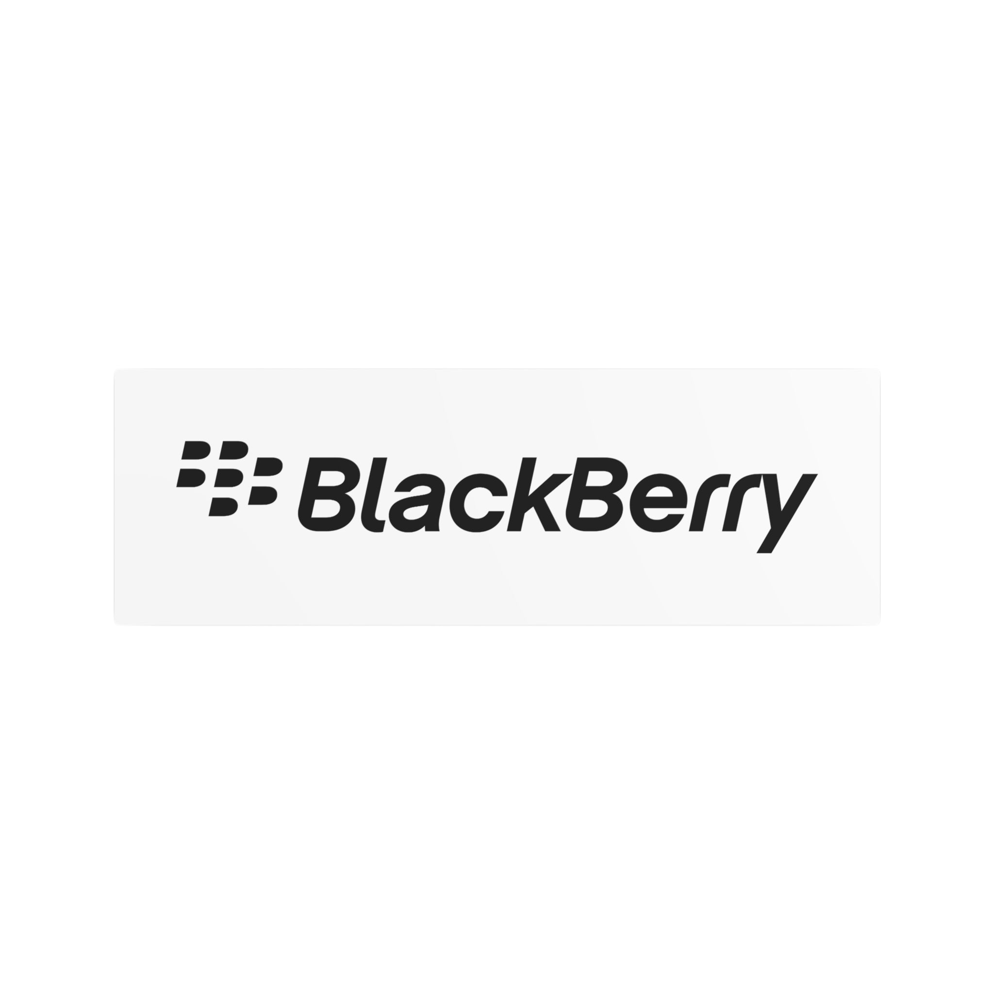 BlackBerry Metal Sign