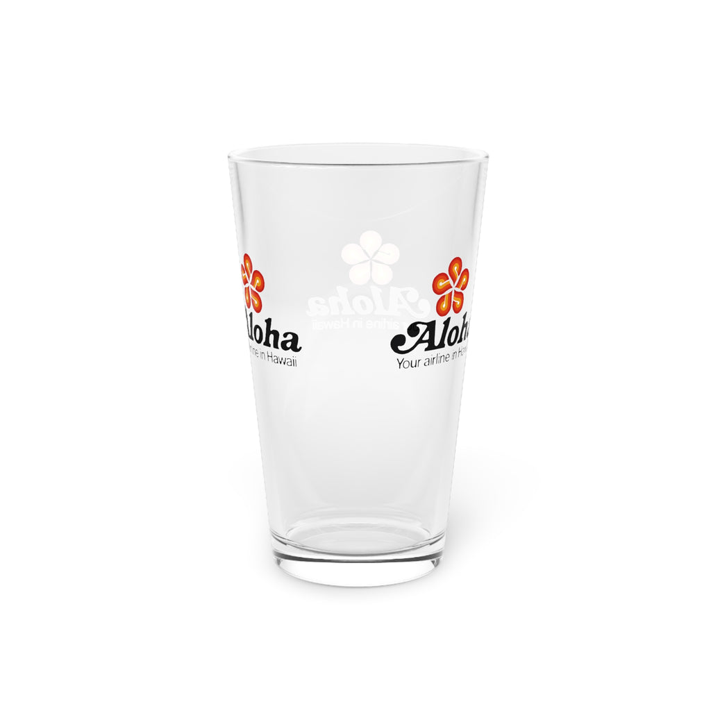 Aloha Airlines 16oz Pint Glass