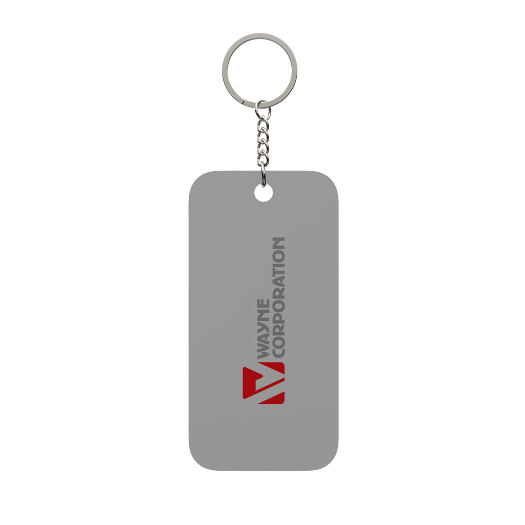 Wayne Corporation Double-Sided Keychain Charm