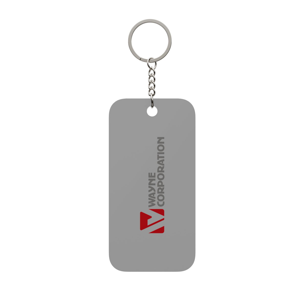 Wayne Corporation Double-Sided Keychain Charm