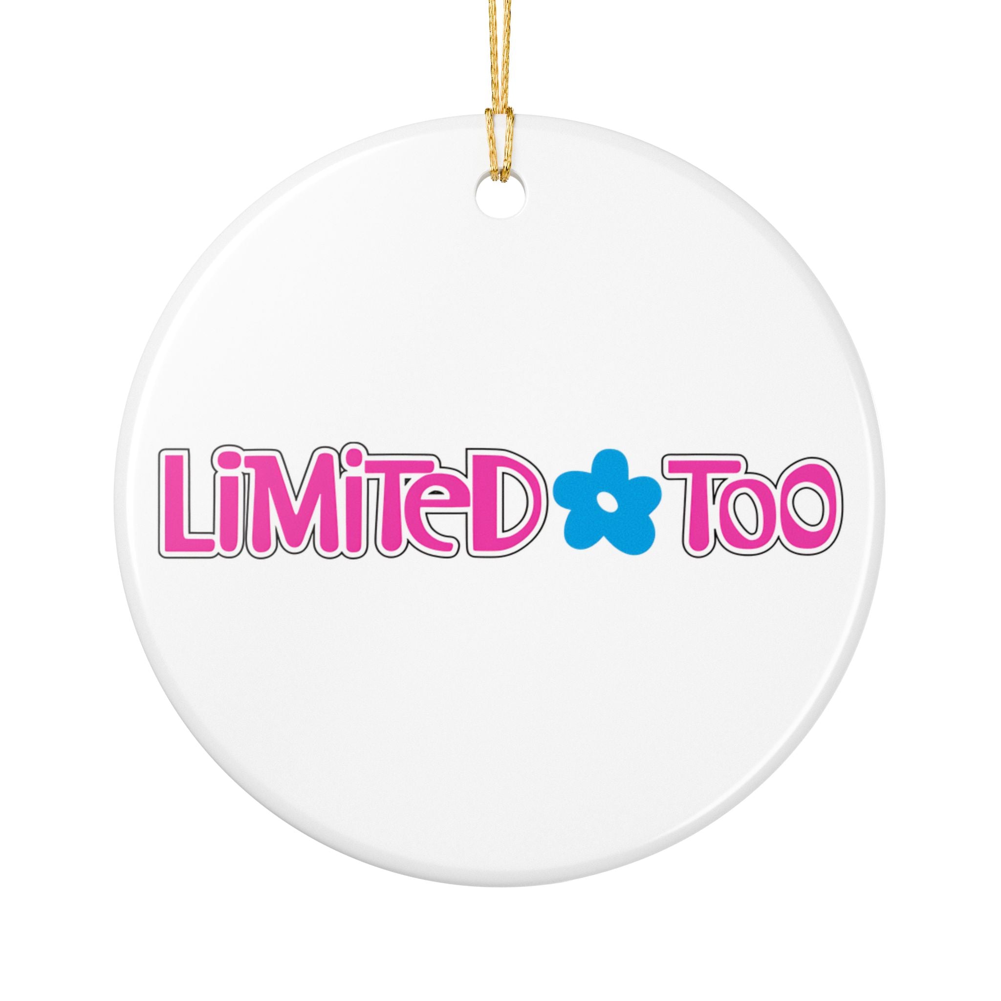 Limited Too Ceramic Ornament