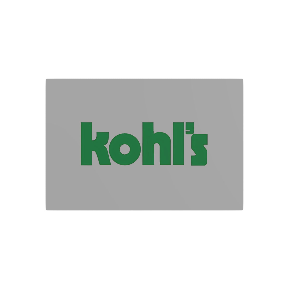 Kohl's Food Stores Metal Sign