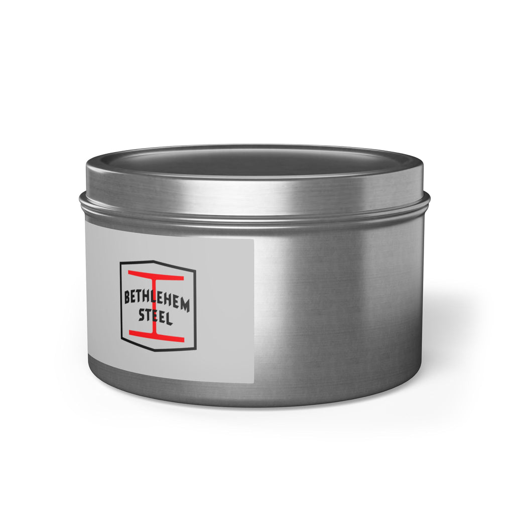 Bethlehem Steel Tin Candle