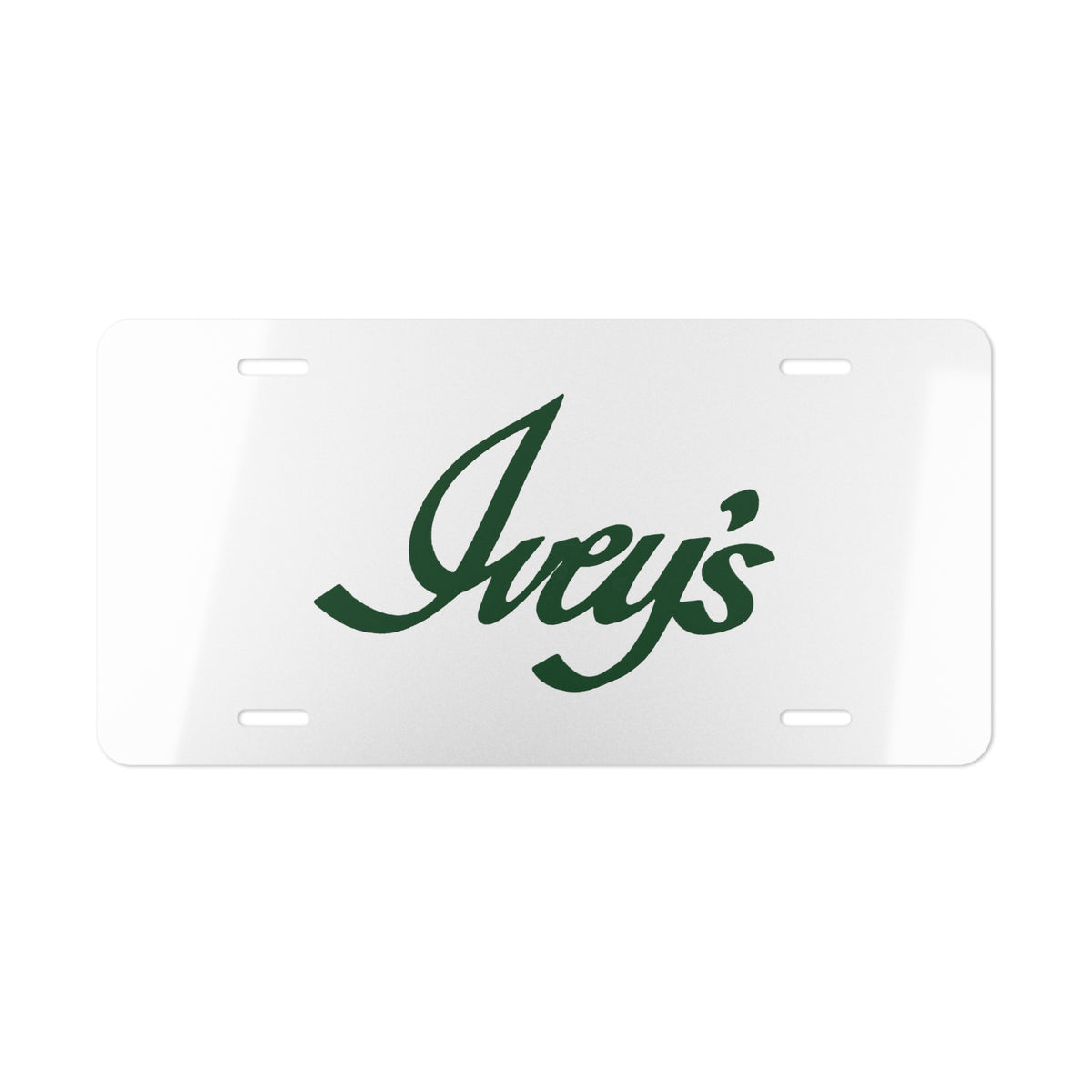 Ivey's Vanity License Plate