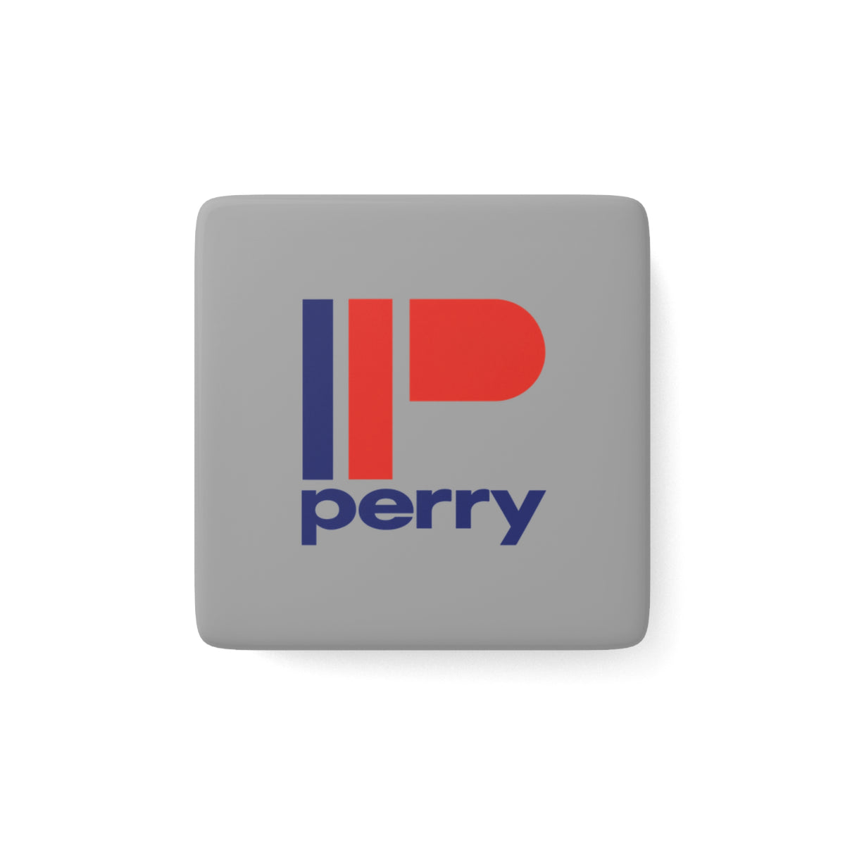 Perry Drug Stores Square Porcelain Fridge Magnet