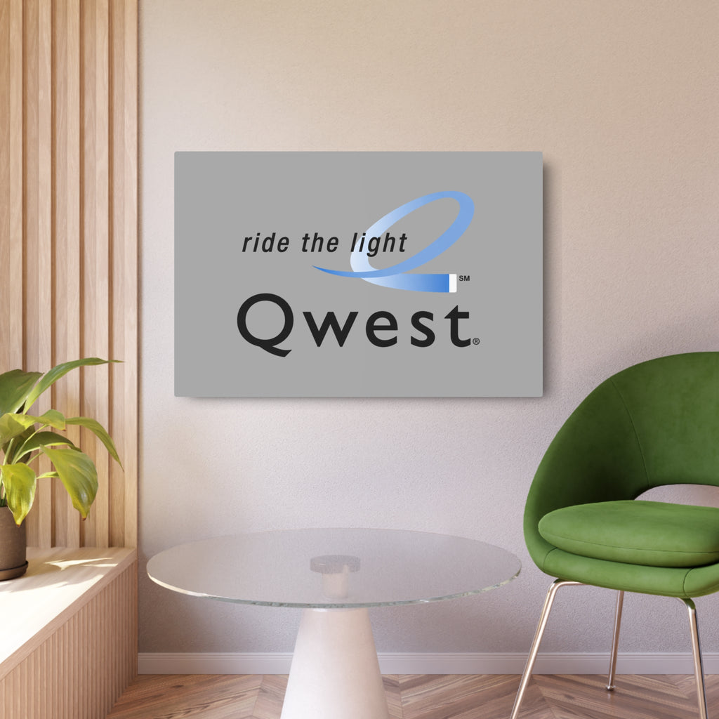 Qwest Metal Sign