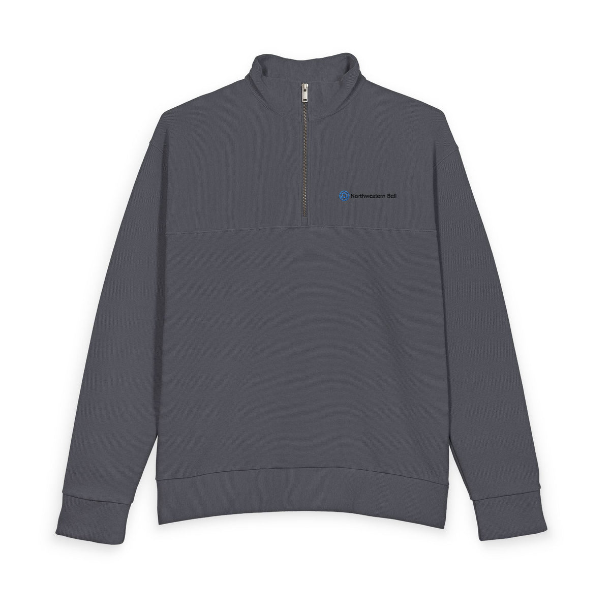 Northwestern Bell Heavy Knit Quarter-Zip Sweatshirt