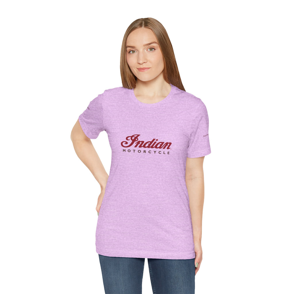 Indian Motorcycle T-Shirt - Ride The Legend (sleeve)