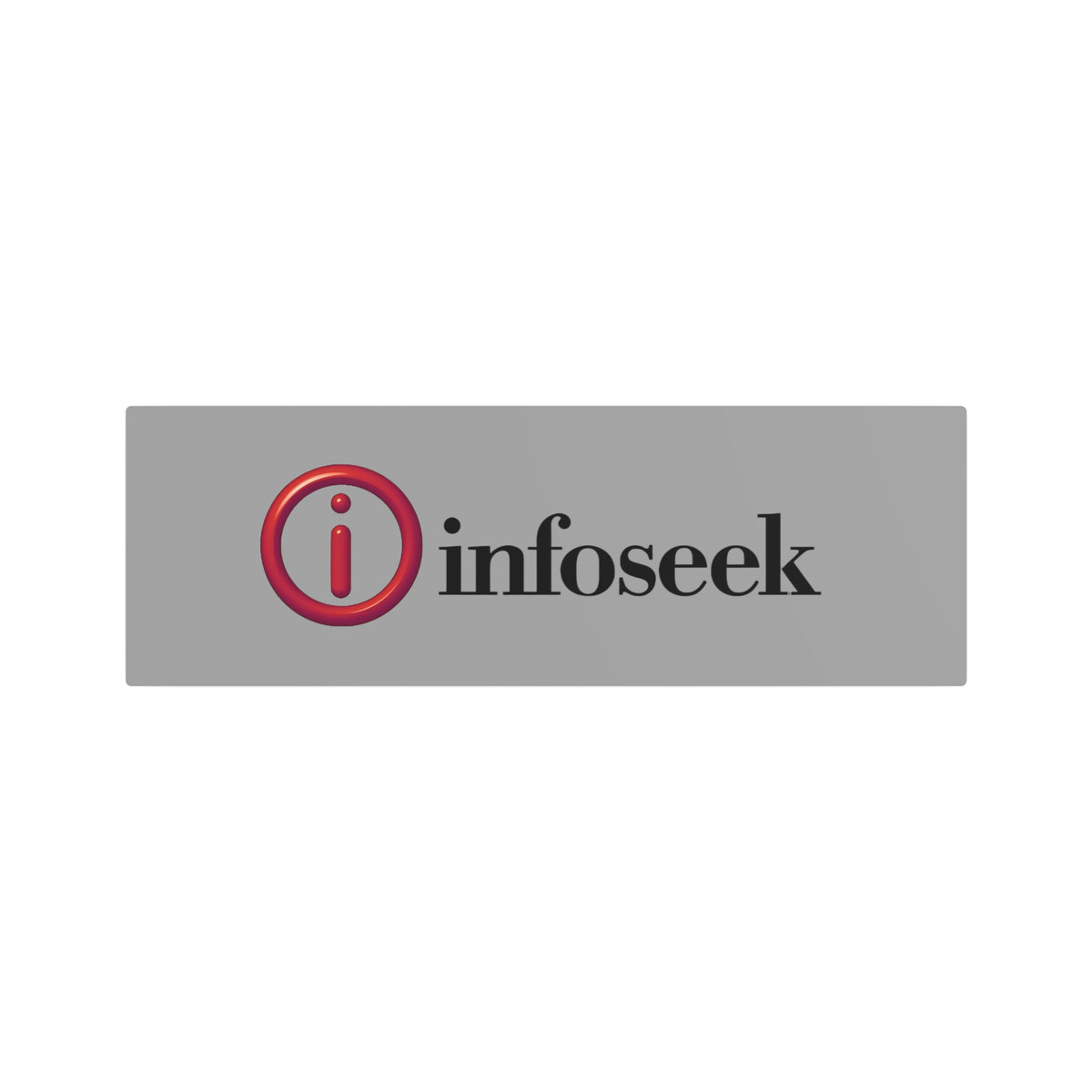 Infoseek Metal Sign