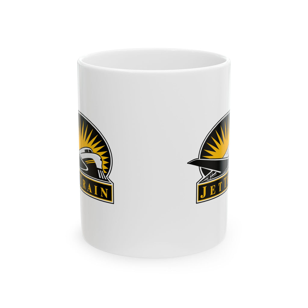 Bombardier JetTrain Ceramic Coffee Mug