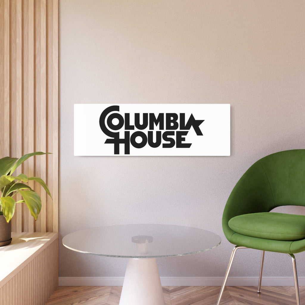Columbia House Metal Sign