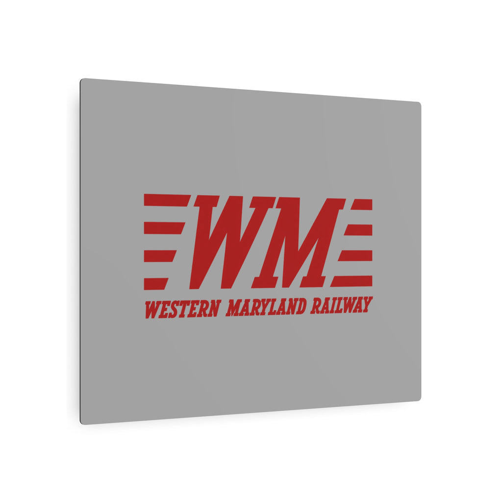 Western Maryland Railway Metal Sign