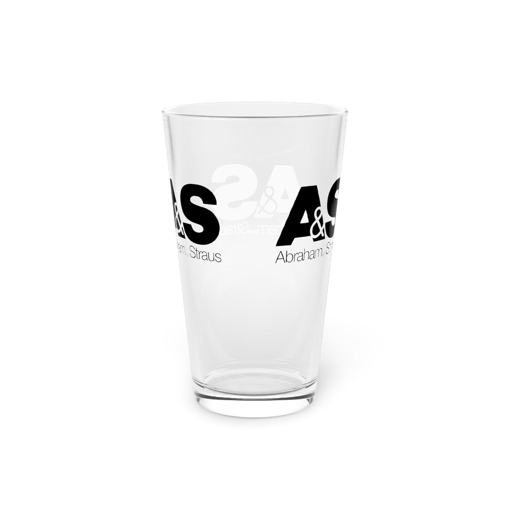 Abraham & Straus 16oz Pint Glass