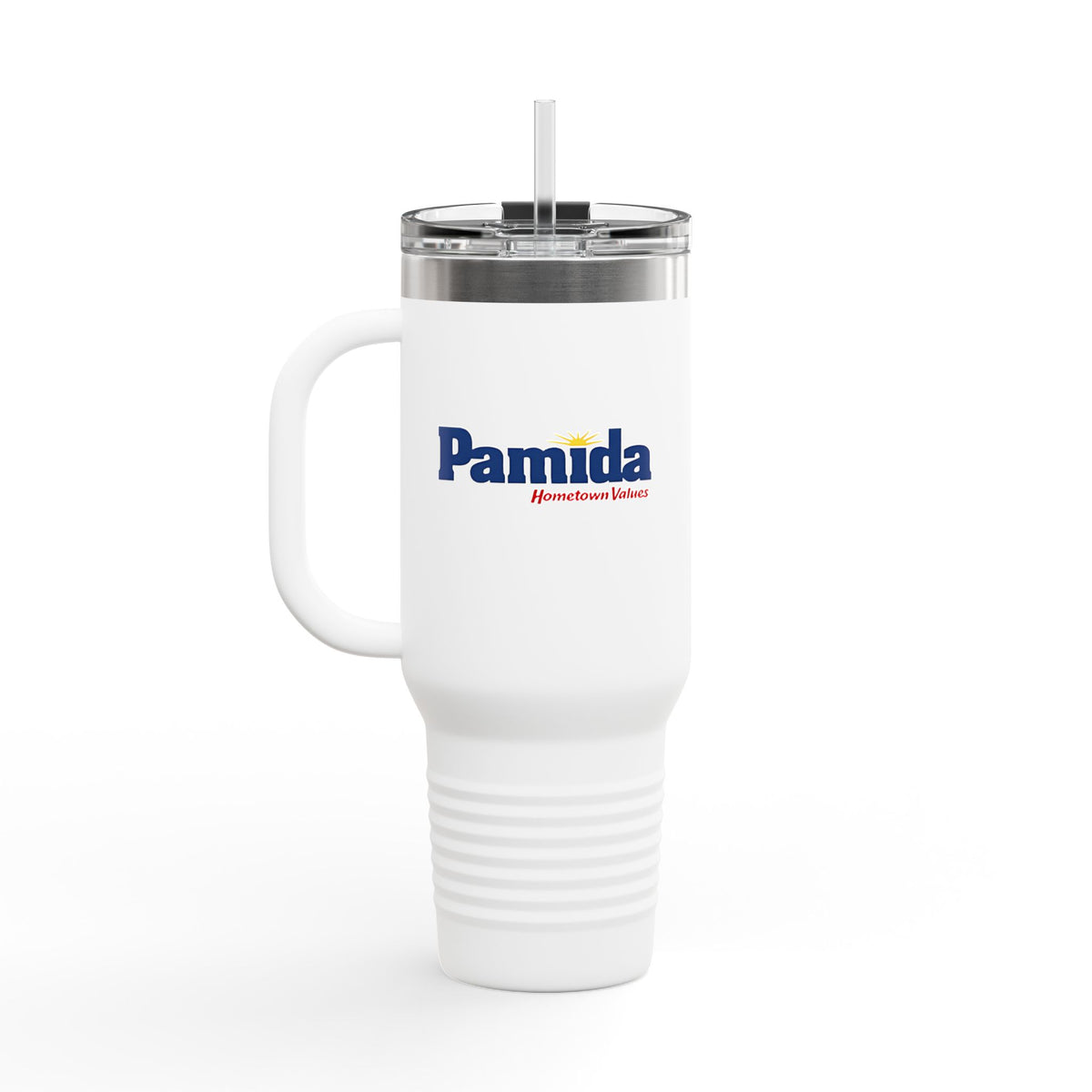 Pamida 40oz Insulated Travel Mug Stainless Tumbler