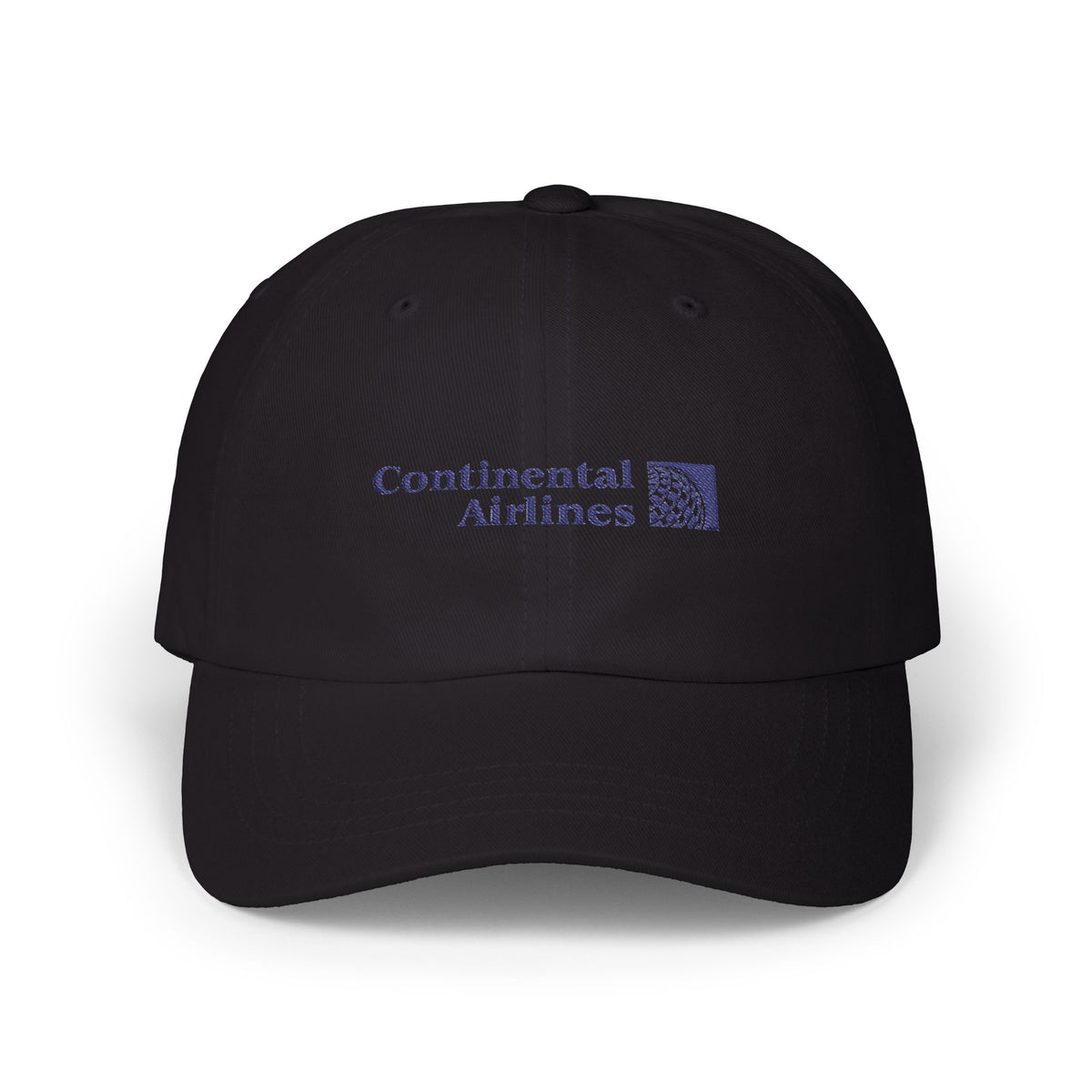 Continental Airlines Embroidered Dad Cap Hat