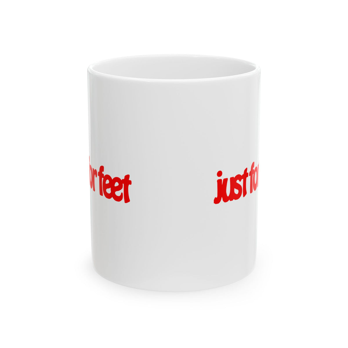 Just For Feet Ceramic Coffee Mug