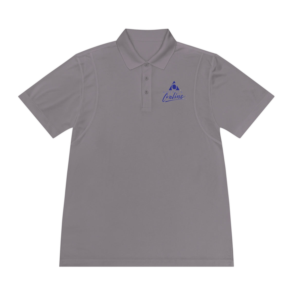 America Online (AOL) Men's Sport Polo Shirt