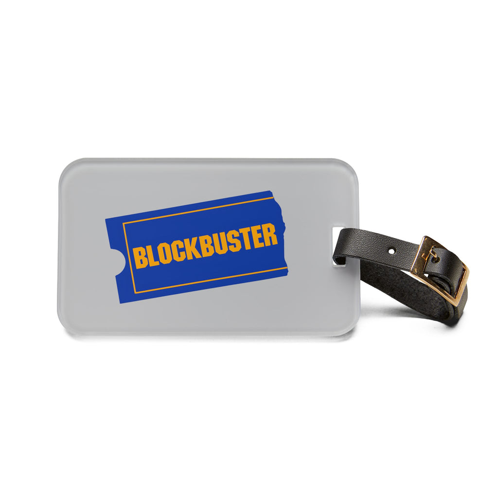 Blockbuster Video Luggage Tag