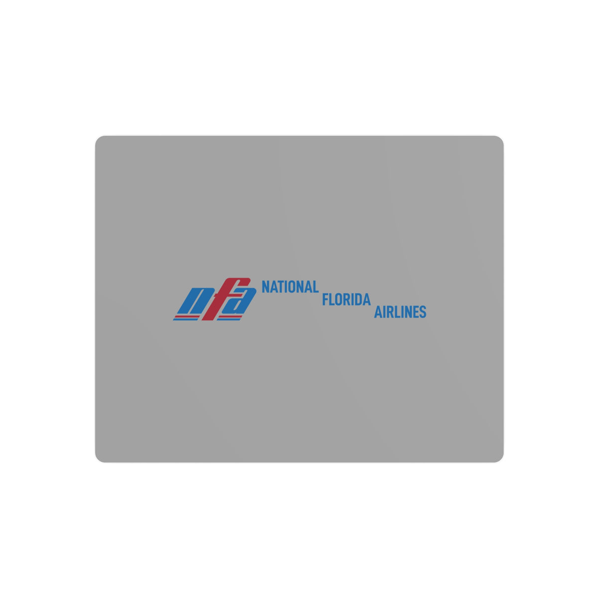 National Florida Airlines Metal Sign