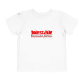 WestAir Commuter Airlines Toddler Tee / T-Shirt