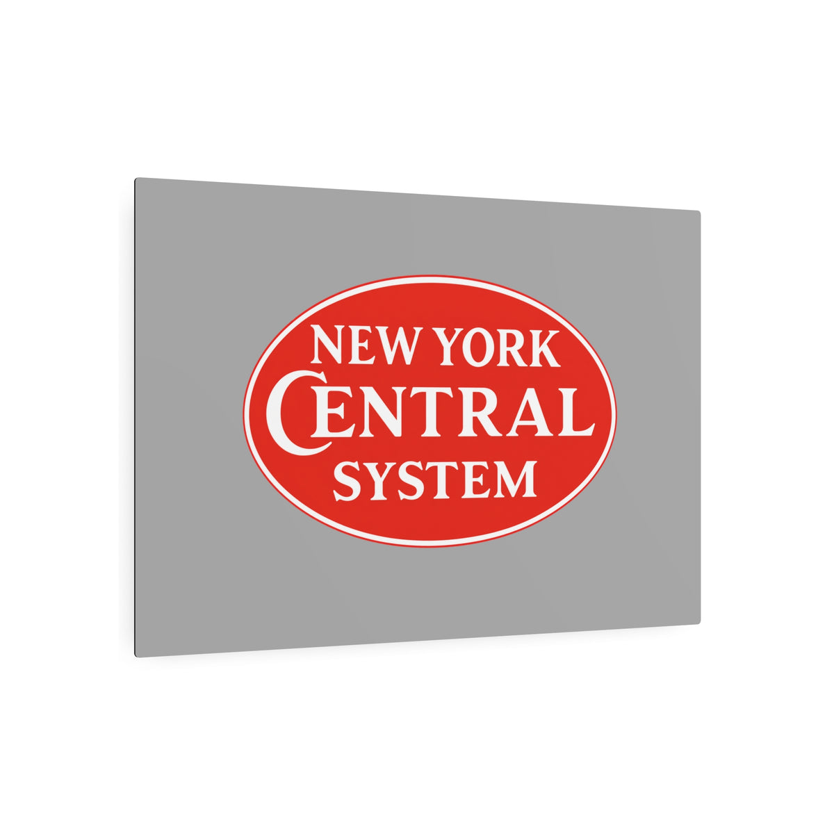 New York Central Railroad Metal Sign