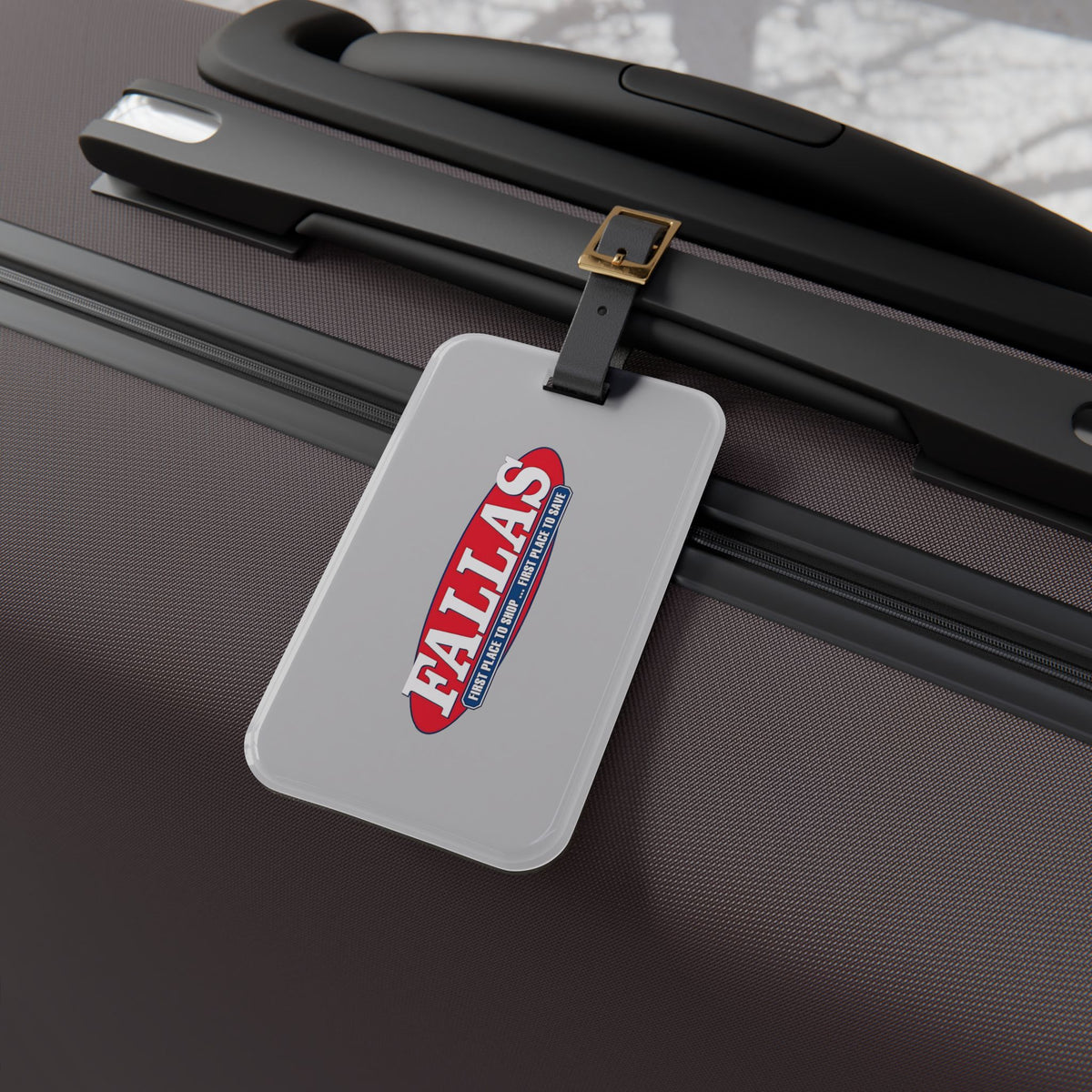 Fallas Discount Stores Luggage Tag