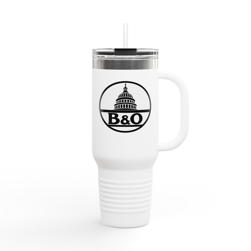 Baltimore and Ohio Railroad 40oz Insulated Travel Mug Stainless Tumbler