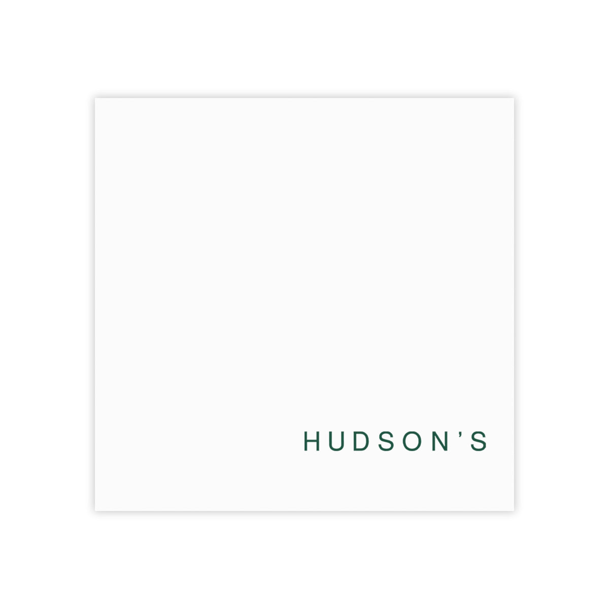 Hudson's Sticky Post-it Note Pad