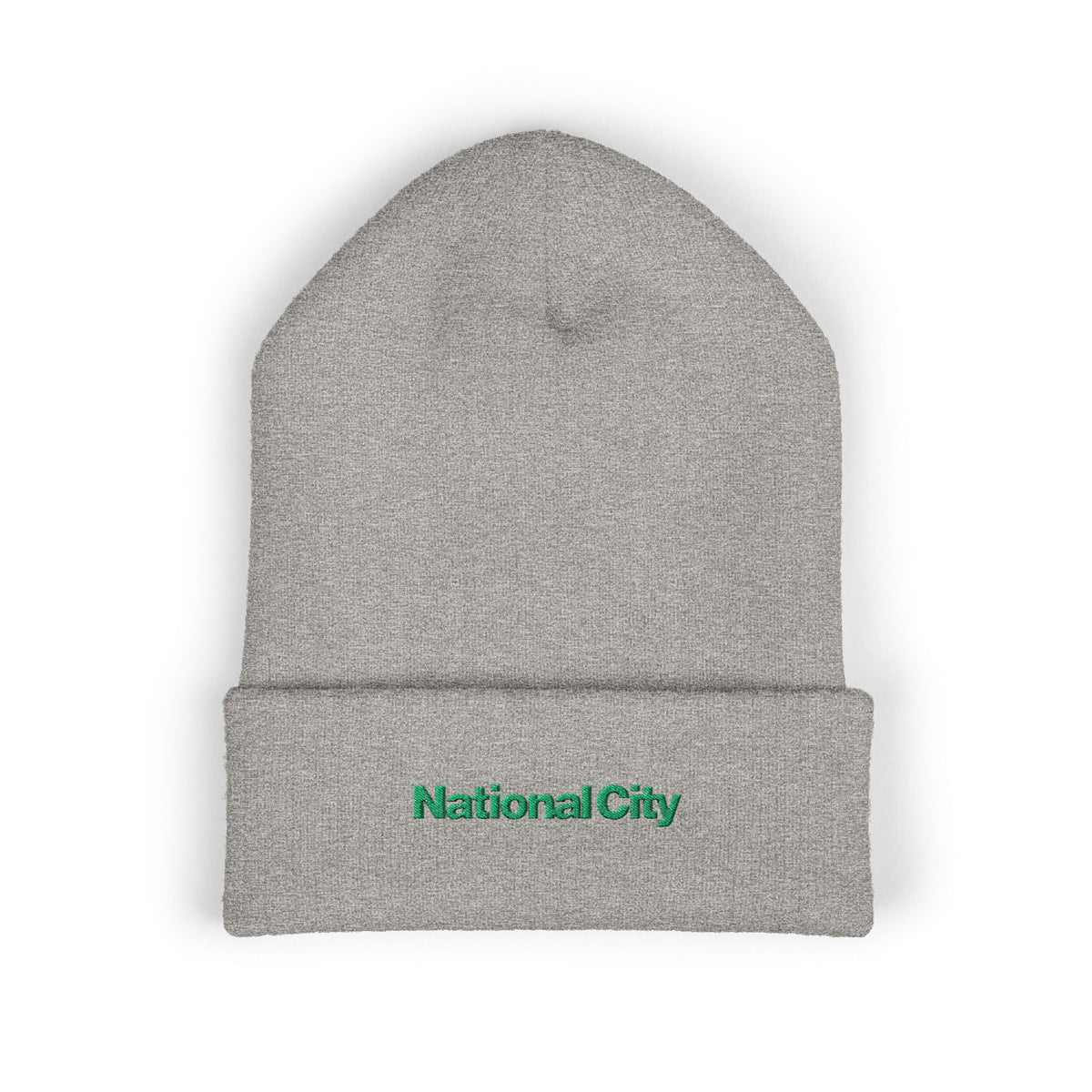 National City Bank Cuffed Beanie