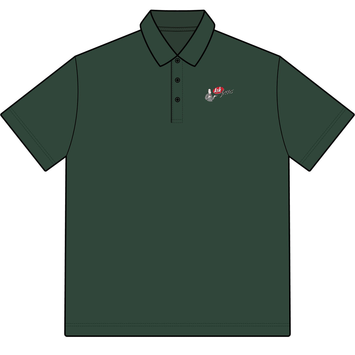 Ask Jeeves Cotton Polo Shirt