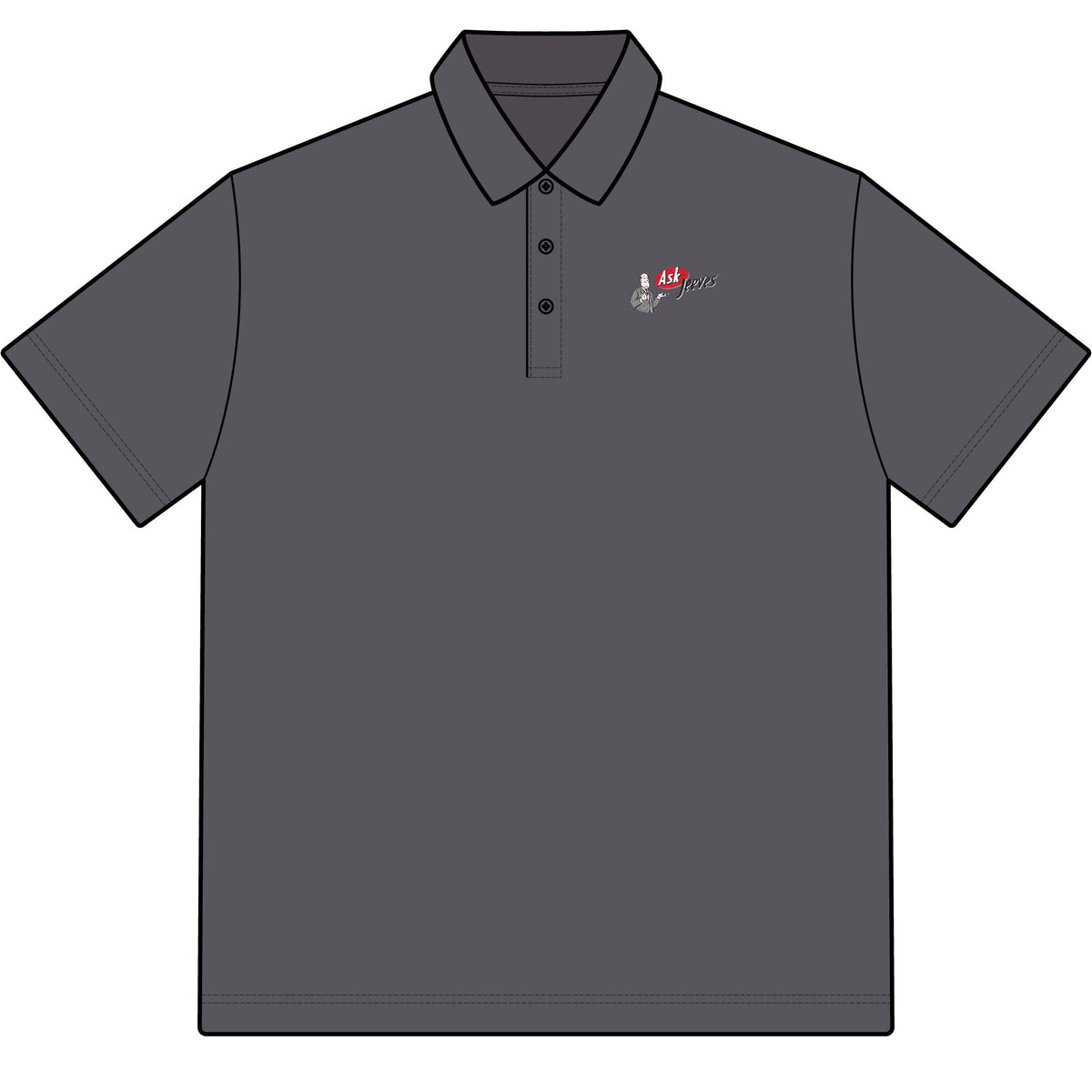 Ask Jeeves Cotton Polo Shirt
