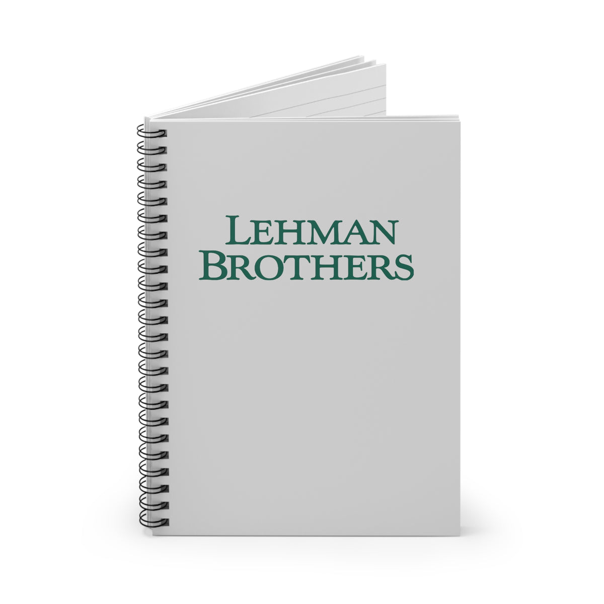 Lehman Brothers Spiral Notebook