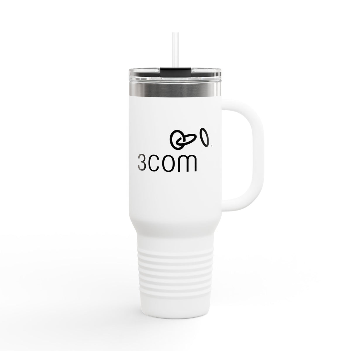 3Com Corporation 40oz Insulated Travel Mug Stainless Tumbler
