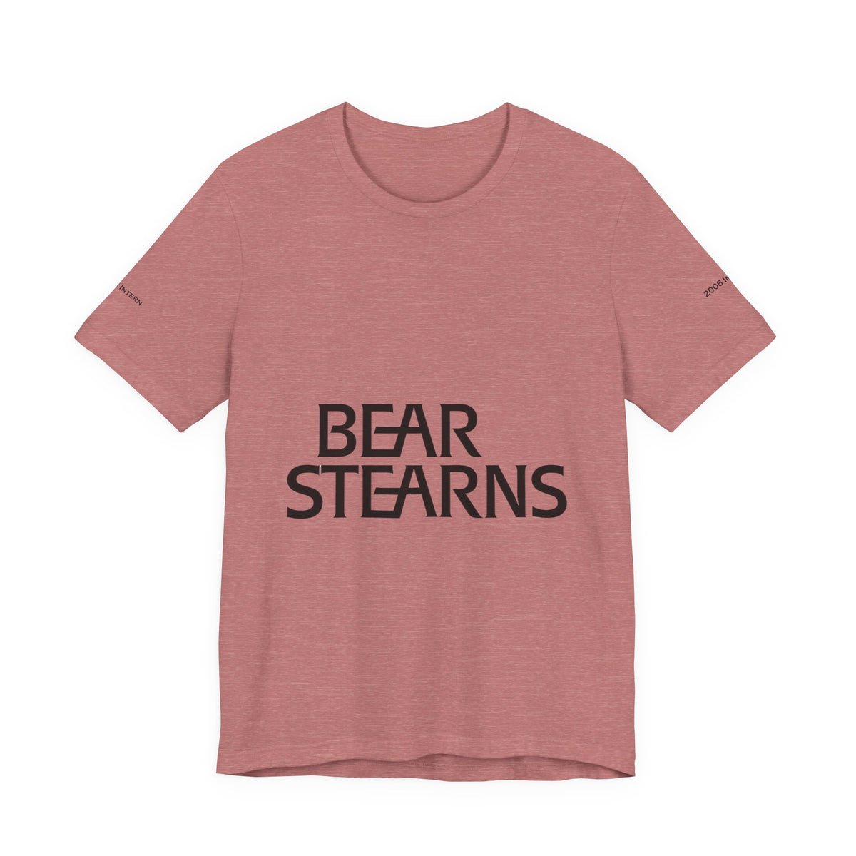 Bear Stearns T-Shirt 2008 Intern (Sleeve)
