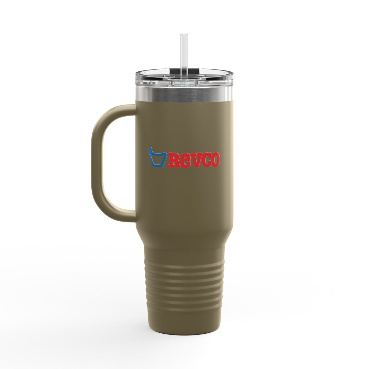 Revco Discount Drug Stores 40oz Insulated Travel Mug Stainless Tumbler