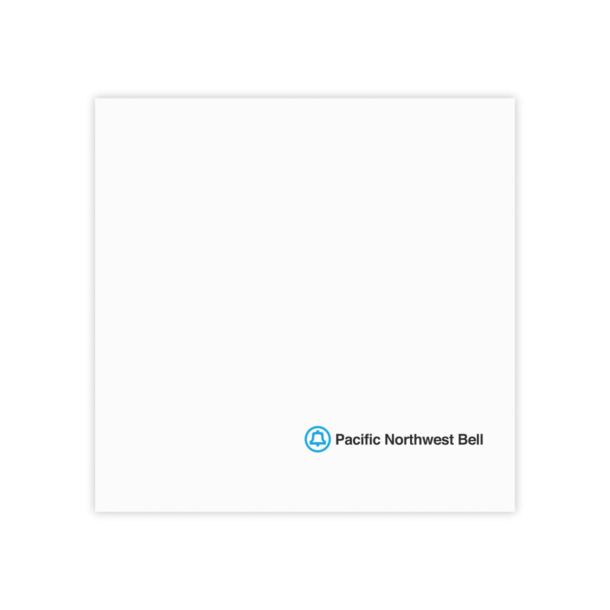 Pacific Northwest Bell Telephone Company Sticky Post-it Note Pad