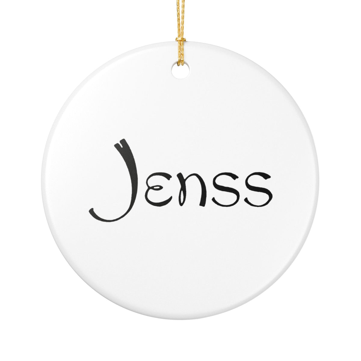 Jenss Ceramic Ornament