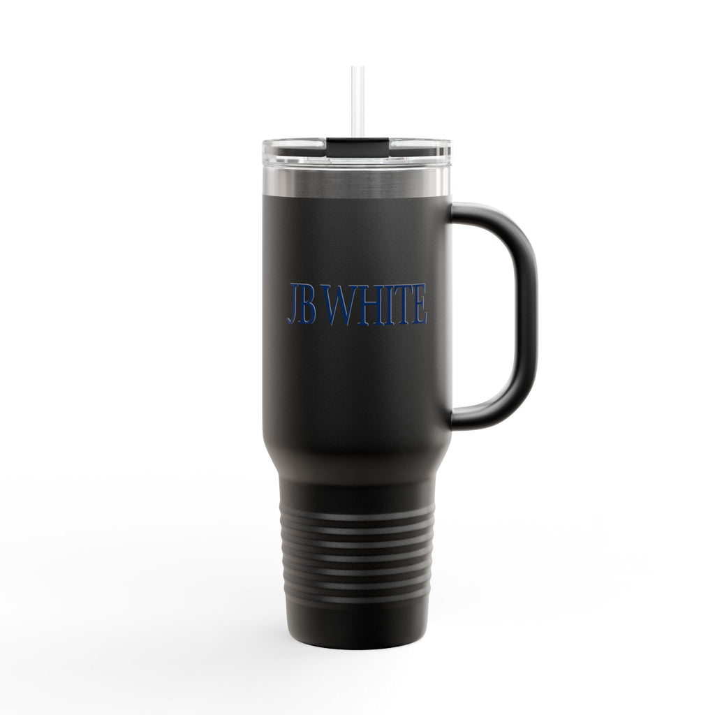 J. B. White 40oz Insulated Travel Mug Stainless Tumbler