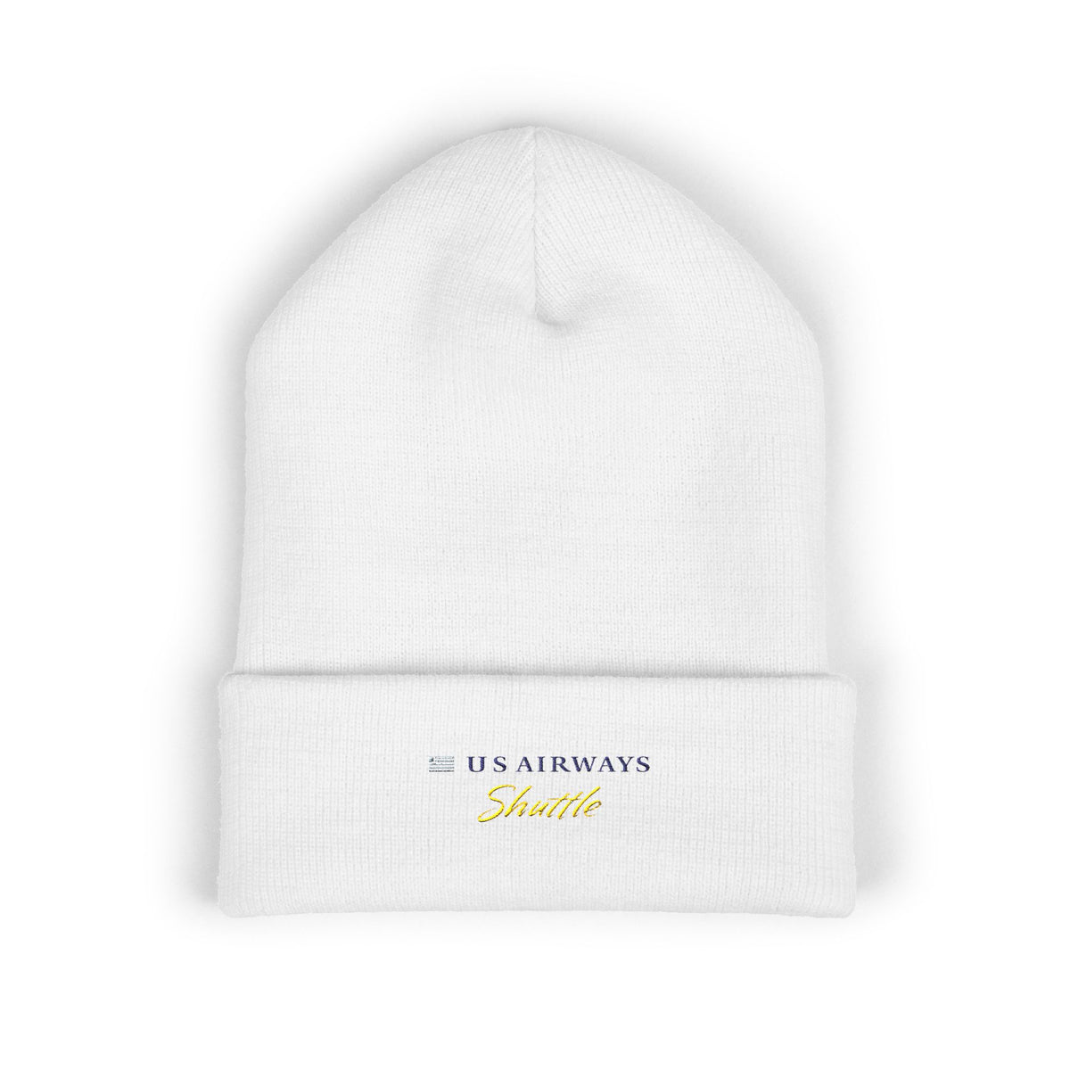 US Airways Shuttle Cuffed Beanie